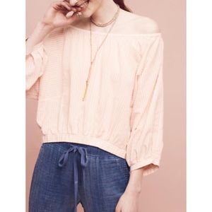 Anthro Holding Horses Aria Off-Shoulder Top